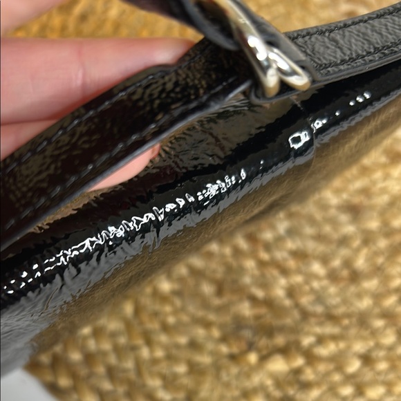 Hobo black leather distressed clutch/wallet - Picture 8 of 15